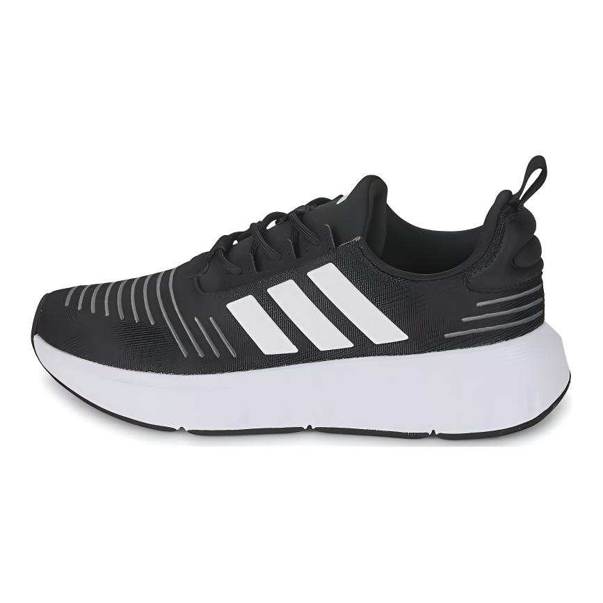 Adidas Adidas Swift Run Abrasion Resistant Breathable Abrasion Resistant Breathable Low top Kids' Running Shoes Black Kids'