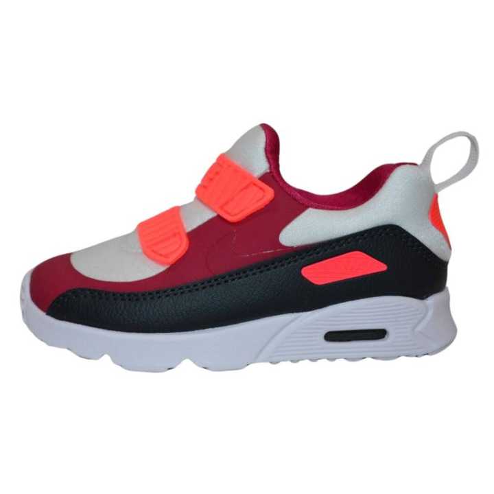 Nike Nike Air Max Tiny 90 Anti Kick Cushioning Abrasion Resistant Low top Toddler Shoes Red Infant And Toddler