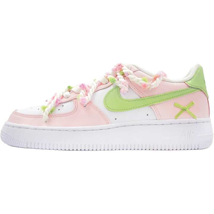 Nike Nike Air Force 1 LE Slip Resistant Low top Kids' Skateboarding Shoes Multicolor Teenagers