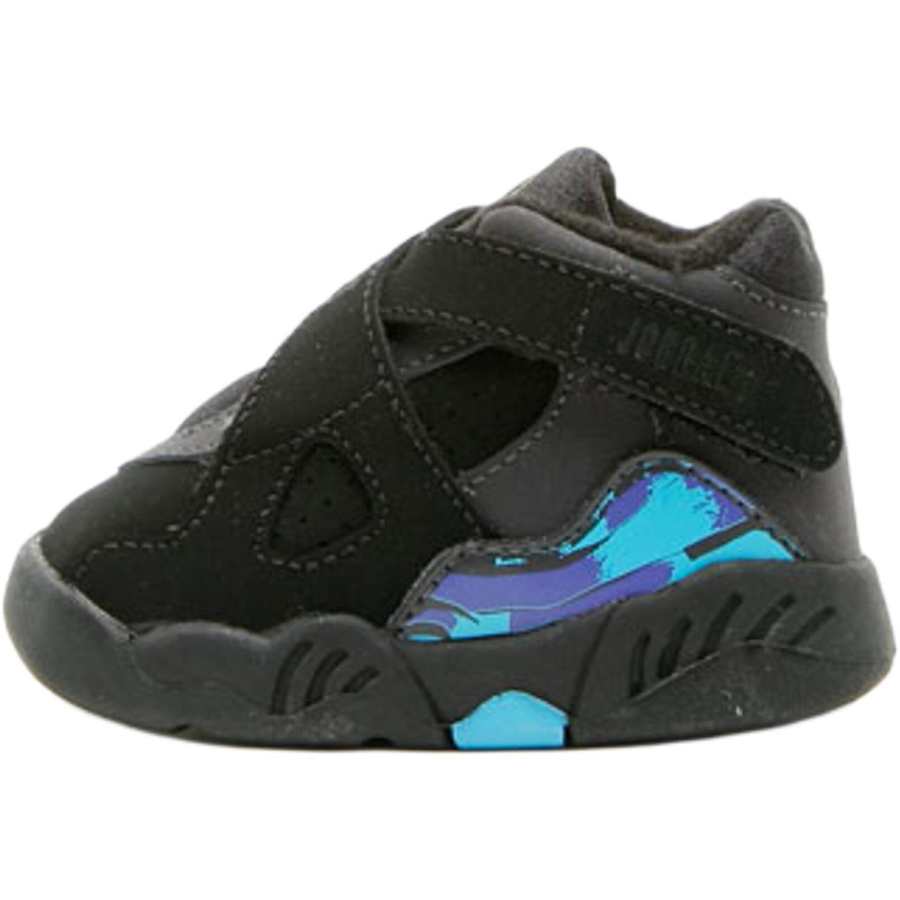 Jordan Jordan Air Jordan 8 Mid top Toddler Shoes Black Infant And Toddler