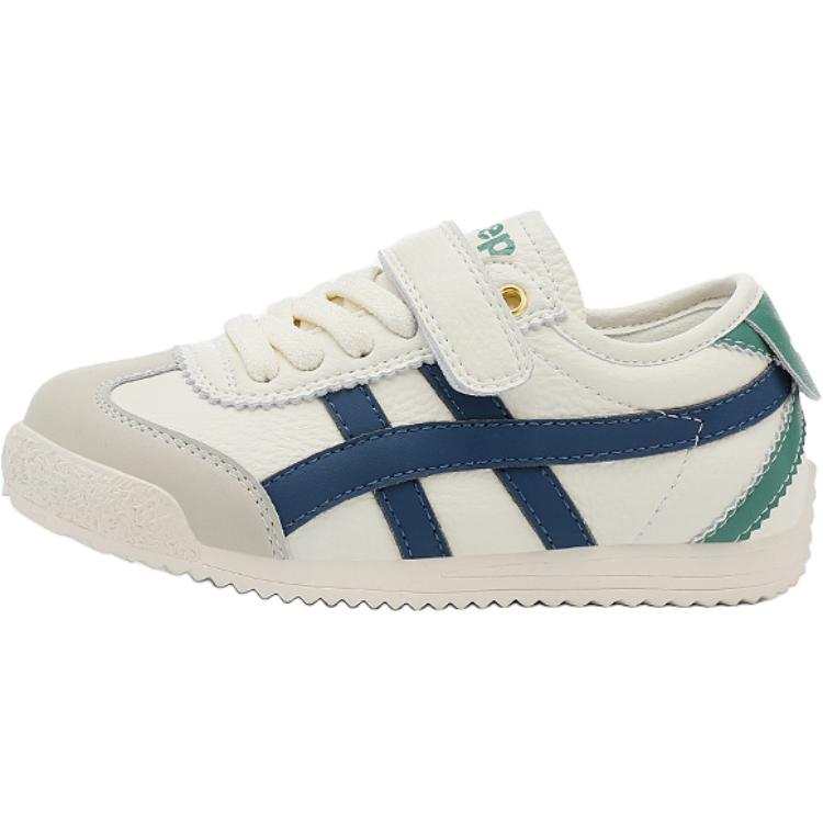 Jeep Abrasion Resistant Low top Kids Lifestyle Shoes Beige Blue Kids'
