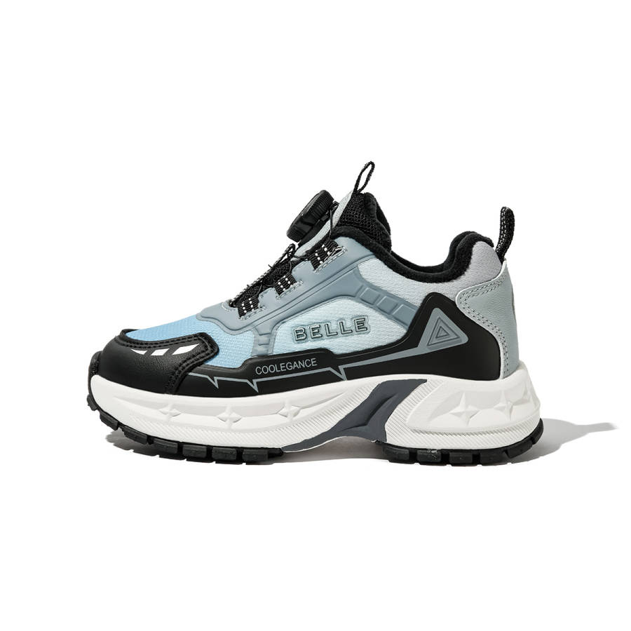 BELLE Fleece Lined Sports Fashion Versatile Comfortable American Trendy Lightweight Kids' Running Shoes Kids'