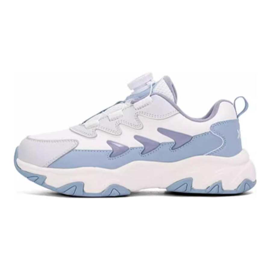 XTEP Comfortable Low top Casual Shoes Blue White Teenagers