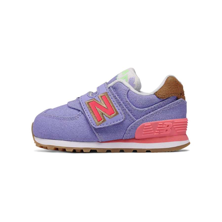 New Balance New Balance NB 574 Hook and loop Low top Toddler Shoes Purple Infant And Toddler