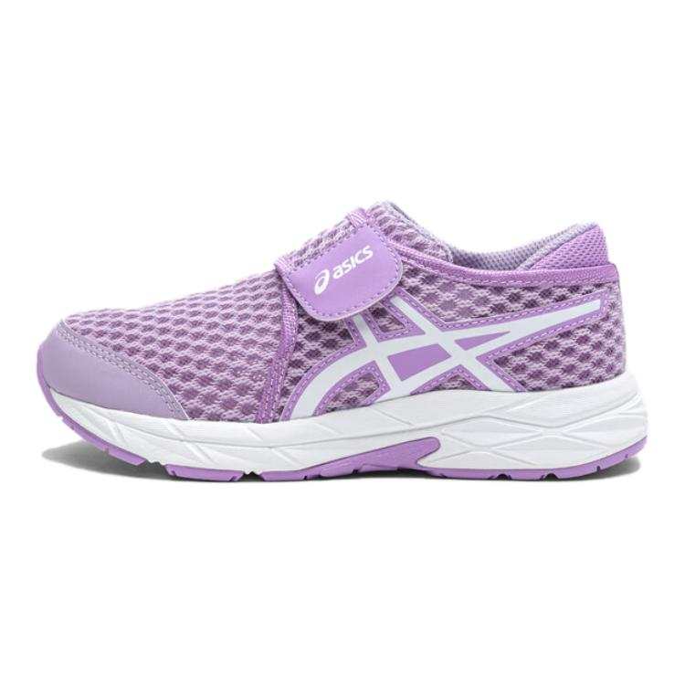 ASICS RUNNING KIDS CONTEND Synthetic Leather, Textile Cushioning, Wear Resistant Low top Kids' Running Shoes Purple