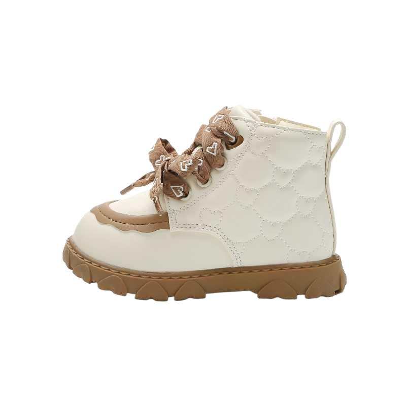 BALABALA ACCOMPANY GROWTH Toddler Shoes Ecru Infant And Toddler