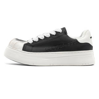 QIQUDUCK Synthetic Leather Breathable Height Increasing Breathable Height Increasing Low top Skateboard Shoes Men's