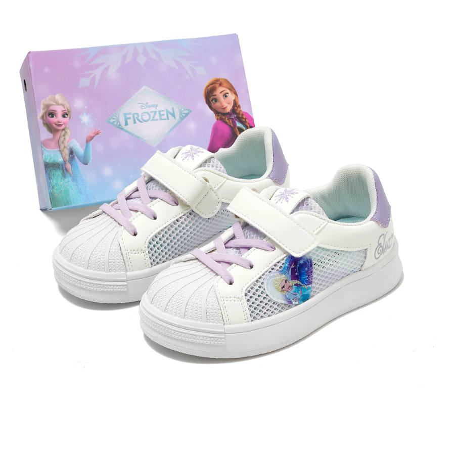 Disney Frozen Synthetic Leather Slip Resistant Anti Kick Cushioning Abrasion Resistant Breathable
