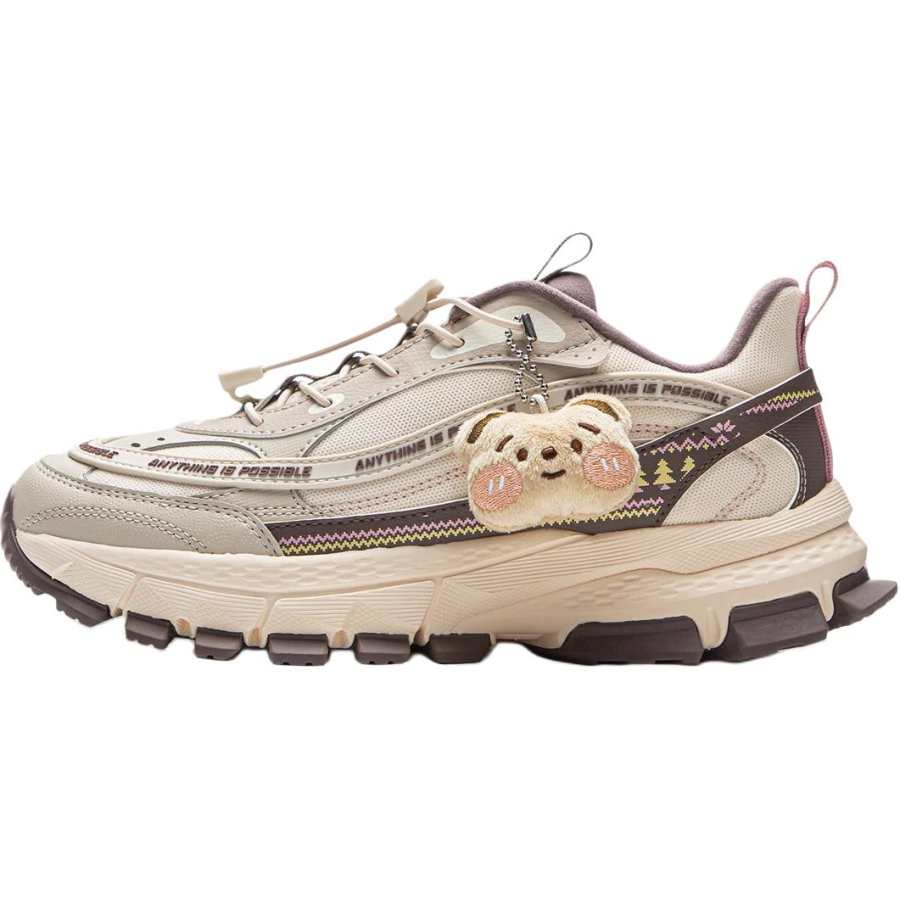 Li-Ning YOUNG Li Ning YOUNG Sports Life Collection Casual Shoes Apricot Teenagers