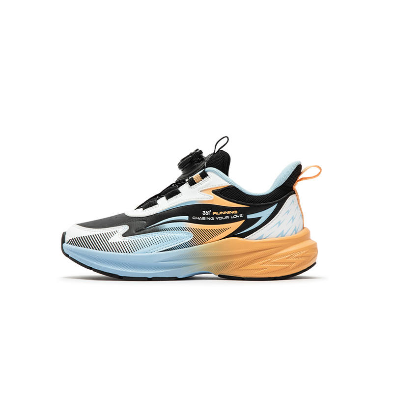 361°KIDS Low top Casual Shoes Black White Blue Teenagers