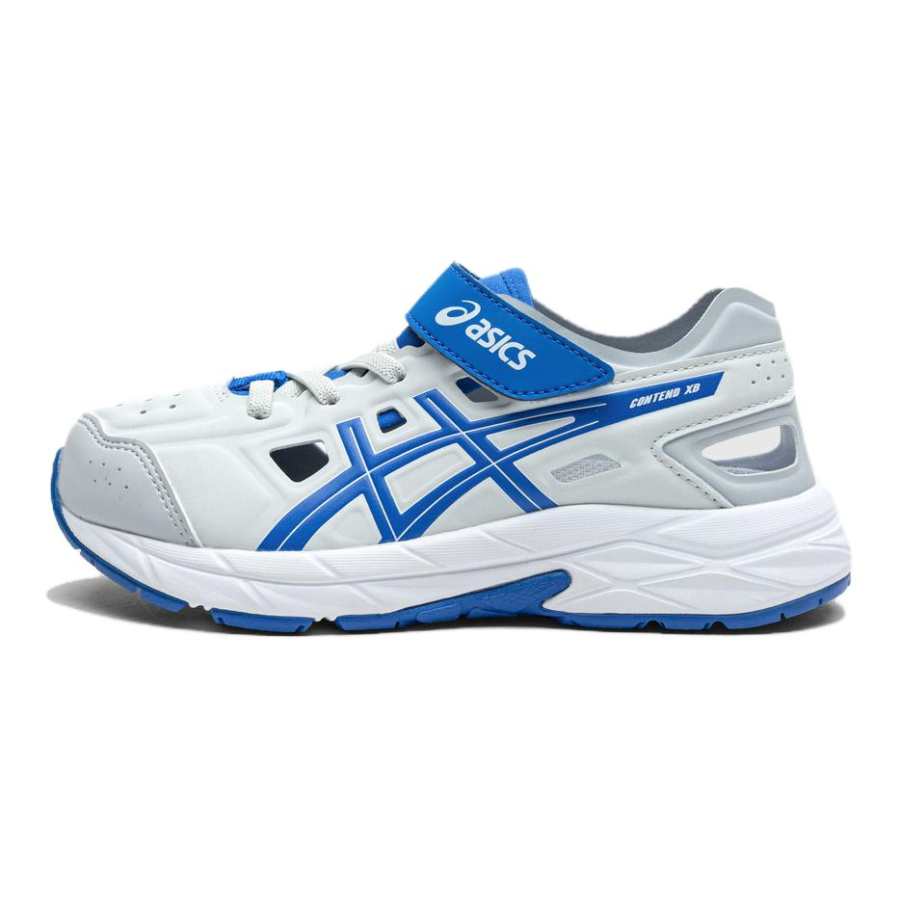 ASICS RUNNING KIDS CONTEND Synthetic Leather Cushioning Low top Kids Lifestyle Shoes Blue Kids'