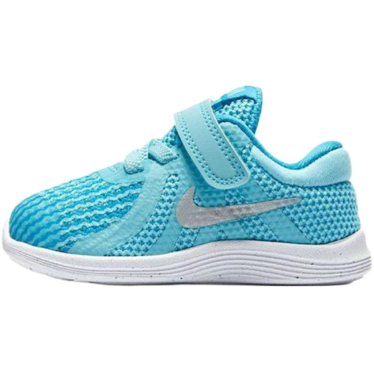 Nike Nike REVOLUTION 4 Slip Resistant Abrasion Resistant Low top Toddler Shoes Blue Infant And Toddler