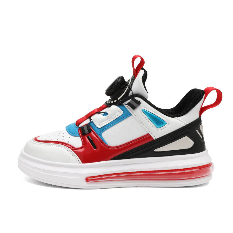 ASIAN MICKEY Breathable Thermal Breathable Thermal Low top Kids' Skateboarding Shoes White Red Kids'