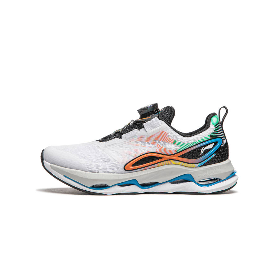 Li-Ning YOUNG Li Ning YOUNG Comfortable Low top Running Shoes White Unisex
