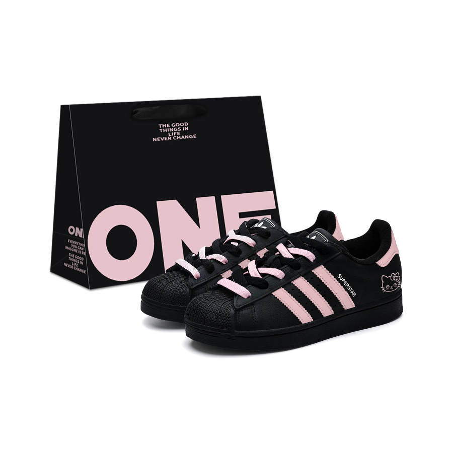Adidas Originals Superstar 2 Leather Low top Kids' Skateboarding Shoes Teenagers