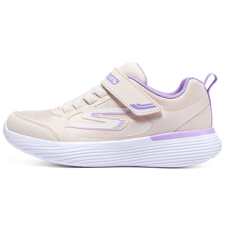 Skechers Go Run 400 V2 Low top Kids Lifestyle Shoes Beige Purple