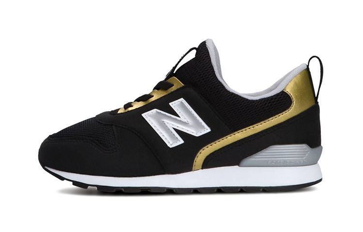 New Balance New Balance NB 996 Comfortable Low top Kids' Running Shoes Black Gold Children Aged 3 7 Years Old