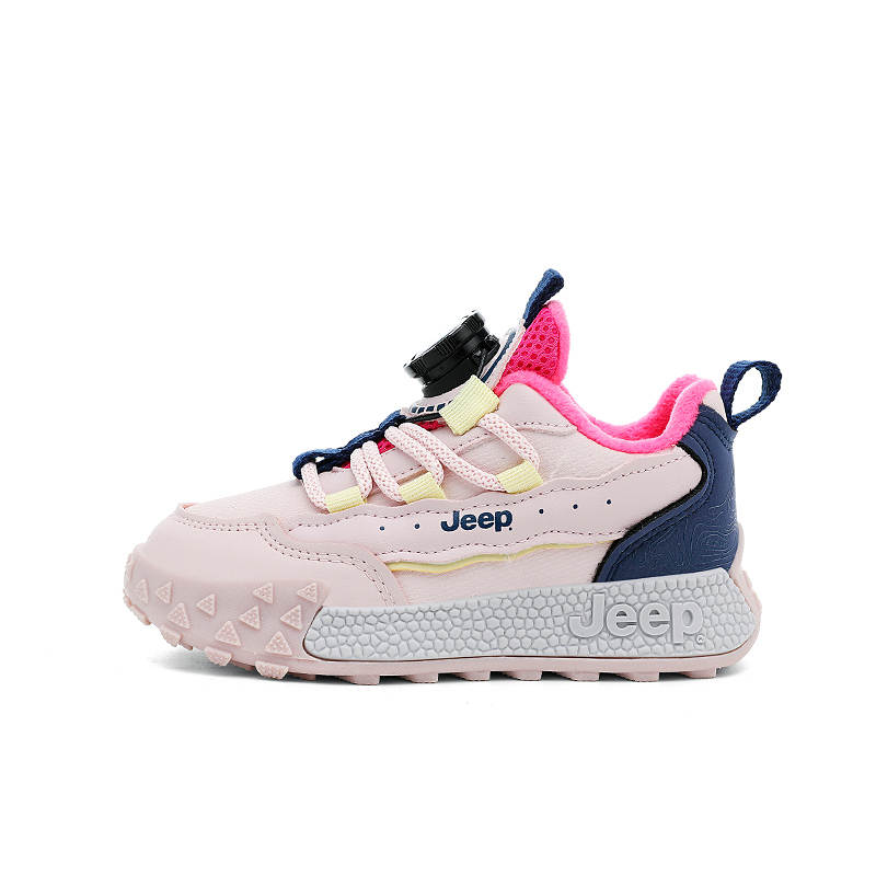 Jeep Slip Resistant Lightweight Cushioning Thermal Low top Skateboard Shoes Pink Blue Kids'