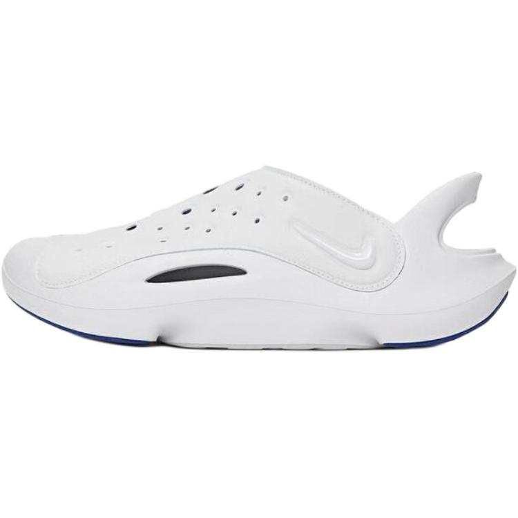 Nike Nike Aqua Swoosh Slip Resistant Abrasion Resistant Slip Resistant Abrasion Resistant Low top Children's Sandals White