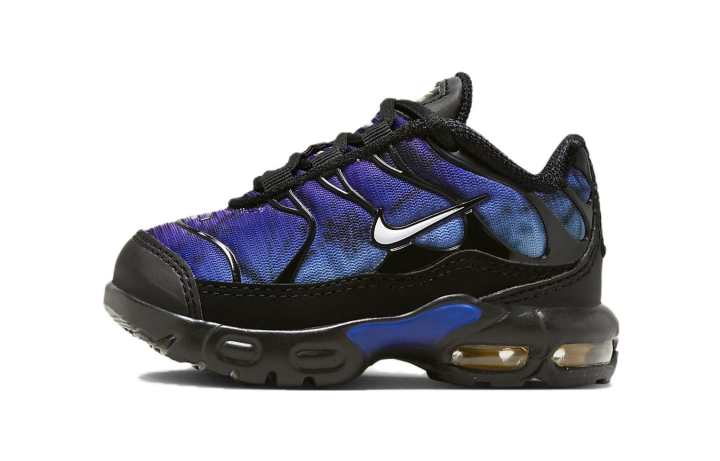 Nike Nike Air Max Plus Anti kick Low top Toddler Shoes Black Blue Red Infant And Toddler