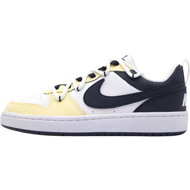 Nike Nike Court Borough Butter Gravity Synthetic Leather Slip Resistant Abrasion Resistant Low top Kids' Skateboarding Shoes