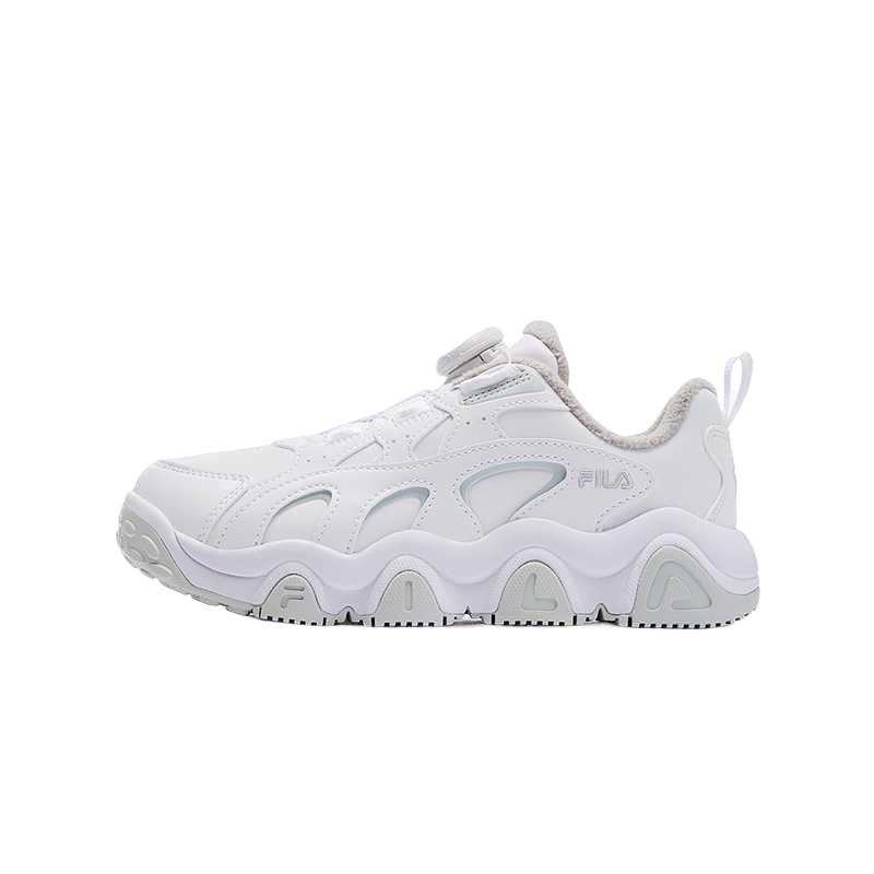FILA KIDS BOA Basketball Shoes FILA White/Stone Gray Kids'