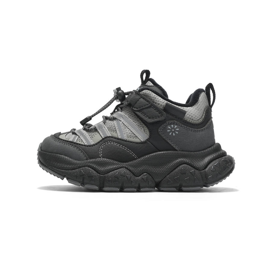 LEE KIDS Fleece Lined Lining Comfortable Fashion Versatile Students Campus Trendy Outdoor Low top Running Shoes
