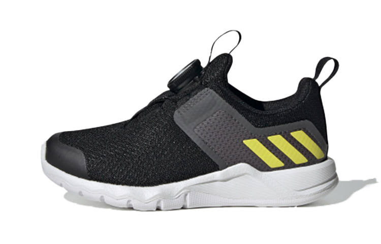 Adidas Adidas Rapida Flex Boa Breathable Low top Kids' Running Shoes Black Gray Children Aged 3 7 Years Old