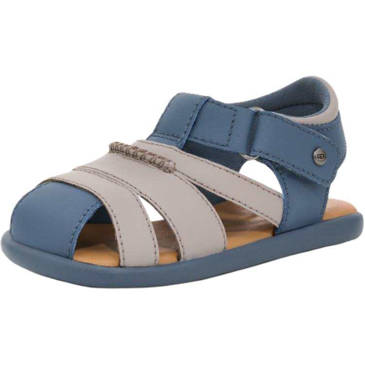 UGG Abrasion Resistant Abrasion Resistant Low top Children's Sandals Pacific Blue/Bonfire Color