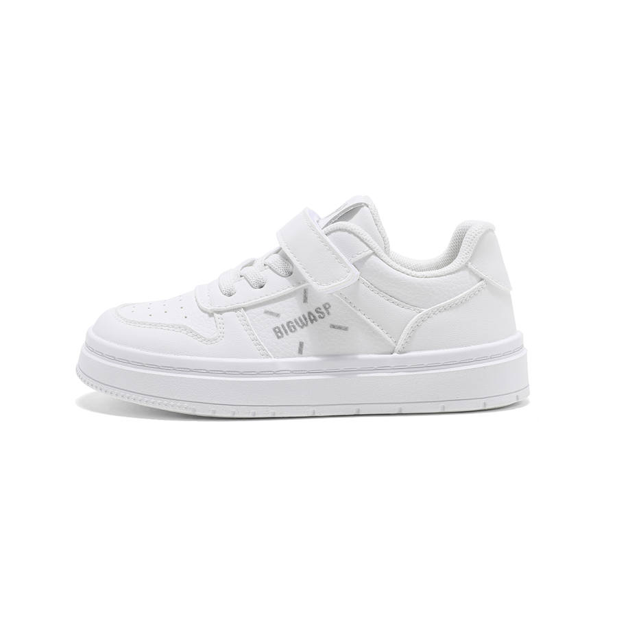 BIG WASP Synthetic Leather Slip Resistant Cushioning Abrasion Resistant Low top Skateboard Shoes Kids'