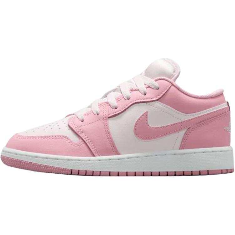 Jordan Jordan Air Jordan 1 Mid top Children's Basketball Shoes Pink Unisex