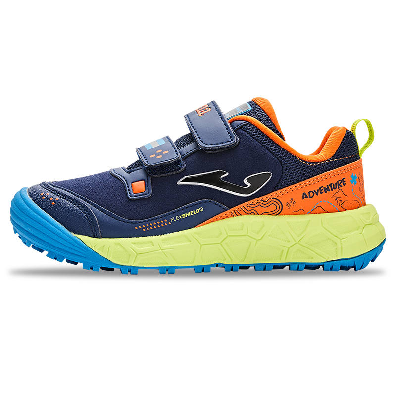 Joma Gauze Cushioning Breathable Rebound Low top Running Shoes Navy Blue Kids'