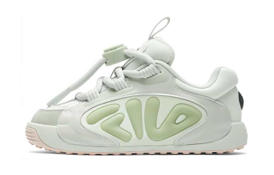 FILA KIDS Olive Shoes Low top Kids' Skateboarding Shoes Light Green Unisex