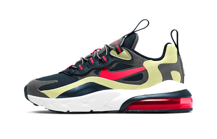 Nike Nike Air Max 270 React Iron Grey Bright Crimson PS