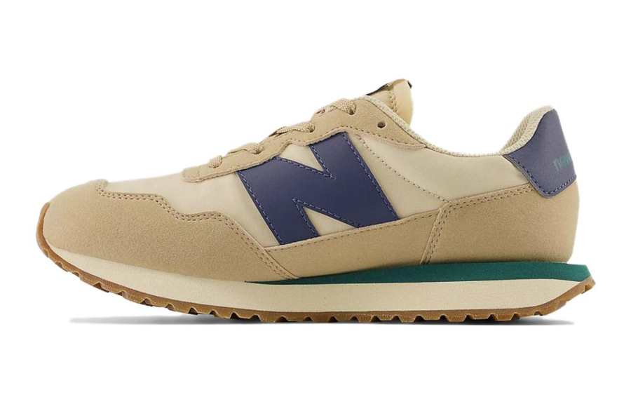 New Balance New Balance NB 237 Comfortable Abrasion Resistant Breathable Low top Kids' Running Shoes Brown Blue Unisex
