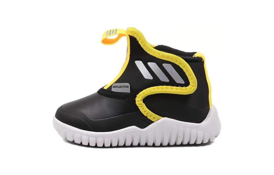 Adidas Adidas Rapidazen I Mid Athleisure Slip Resistant Abrasion Resistant High top Toddler Shoes Black Infant And Toddler