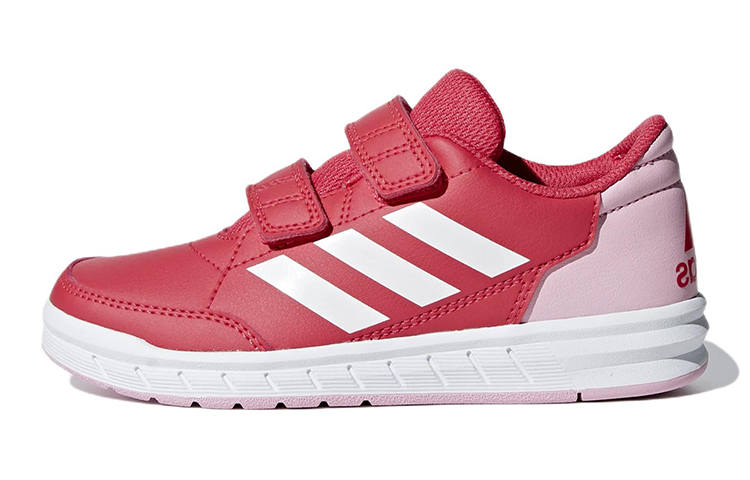 Adidas Adidas Altasport K Casual Slip Resistant Abrasion Resistant Low top Kids' Skateboarding Shoes Pink Kids'