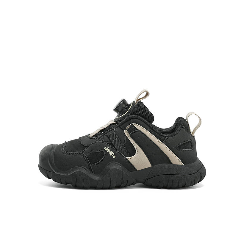 Jeep Low top Kids Lifestyle Shoes Beige Black Kids'