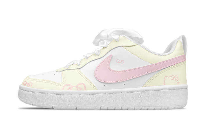 Nike Nike Court Borough Cocoa Meowth Leather Slip Resistant Abrasion Resistant Slip Resistant Abrasion Resistant Low top