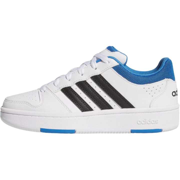 Adidas Adidas Hoops Low top Kids' Skateboarding Shoes White Blue Unisex