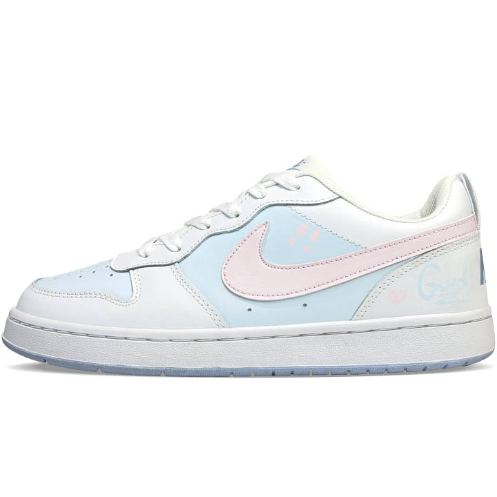Nike Nike Court Borough Cloud Stream Frost Slip Resistant Abrasion Resistant Slip Resistant Abrasion Resistant Low top