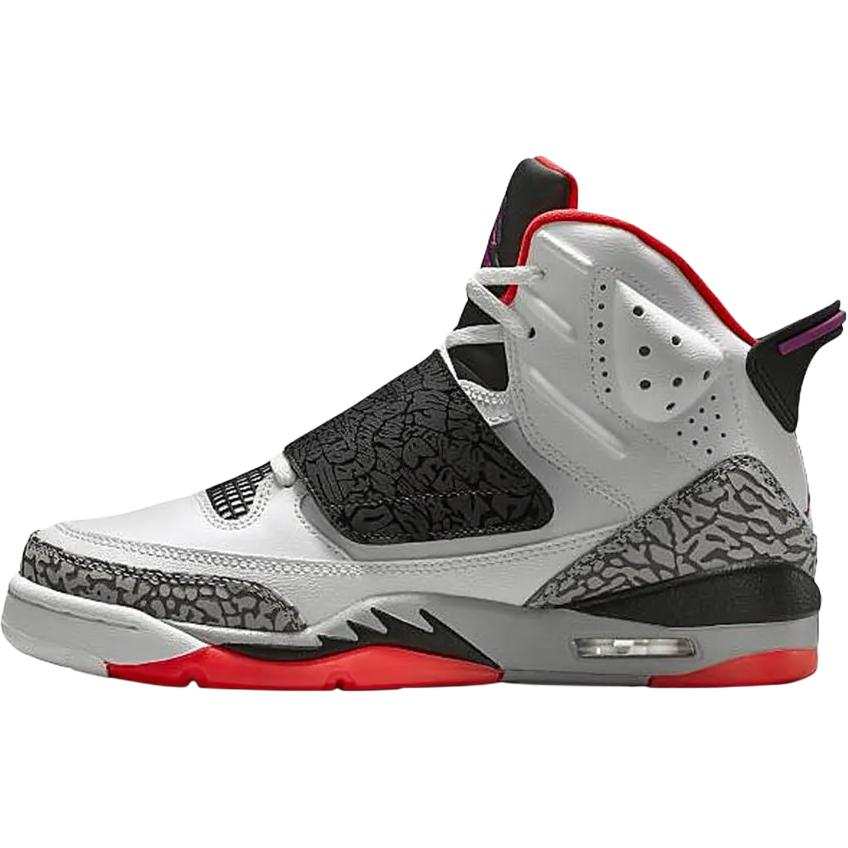 Jordan Jordan Son Of Mars High top Children's Basketball Shoes White Kids'