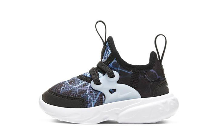 Nike Nike RT Presto Comfortable Round Toe Slip Resistant Cushioning Low top Toddler Shoes Black Blue Infant And Toddler