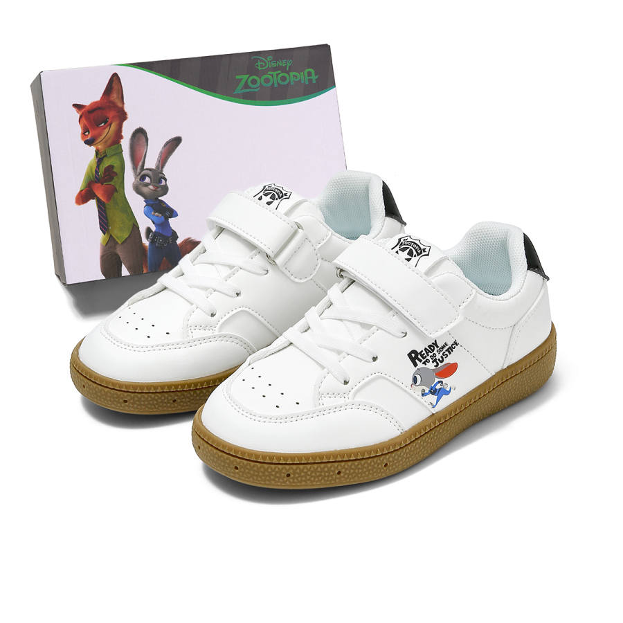 Disney Zootopia Slip Resistant Anti Kick Cushioning Abrasion Resistant Low top Kids Lifestyle Shoes Teenagers