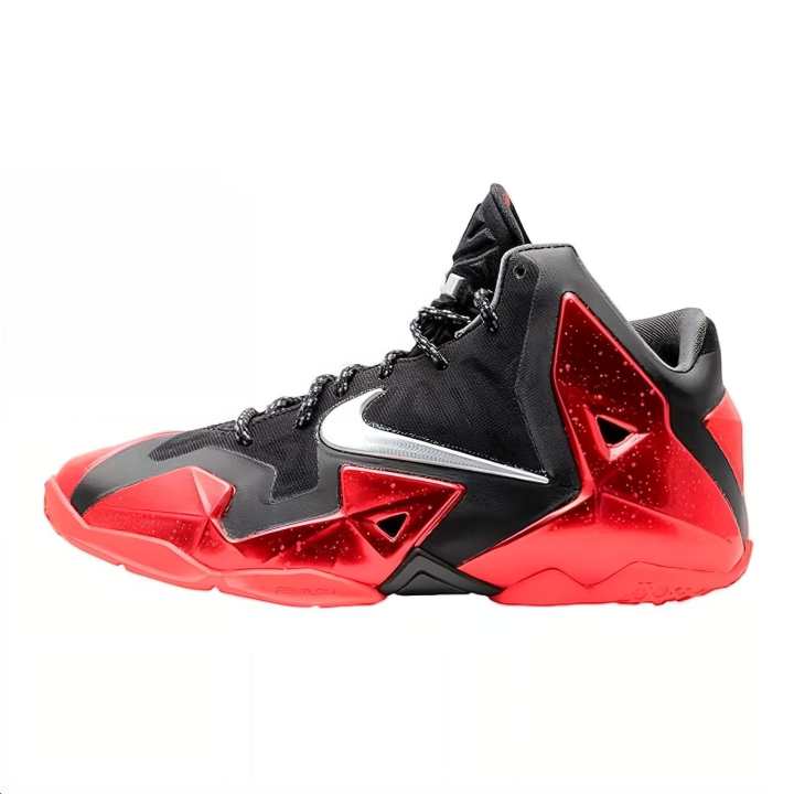 Nike Nike Lebron 11 Low top Basketball Shoes Black Red Unisex
