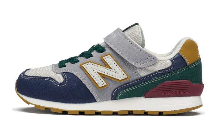 New Balance New Balance NB 996 NB 996 Comfortable Cushioning Low top Running Shoes Navy Blue Green Kids'