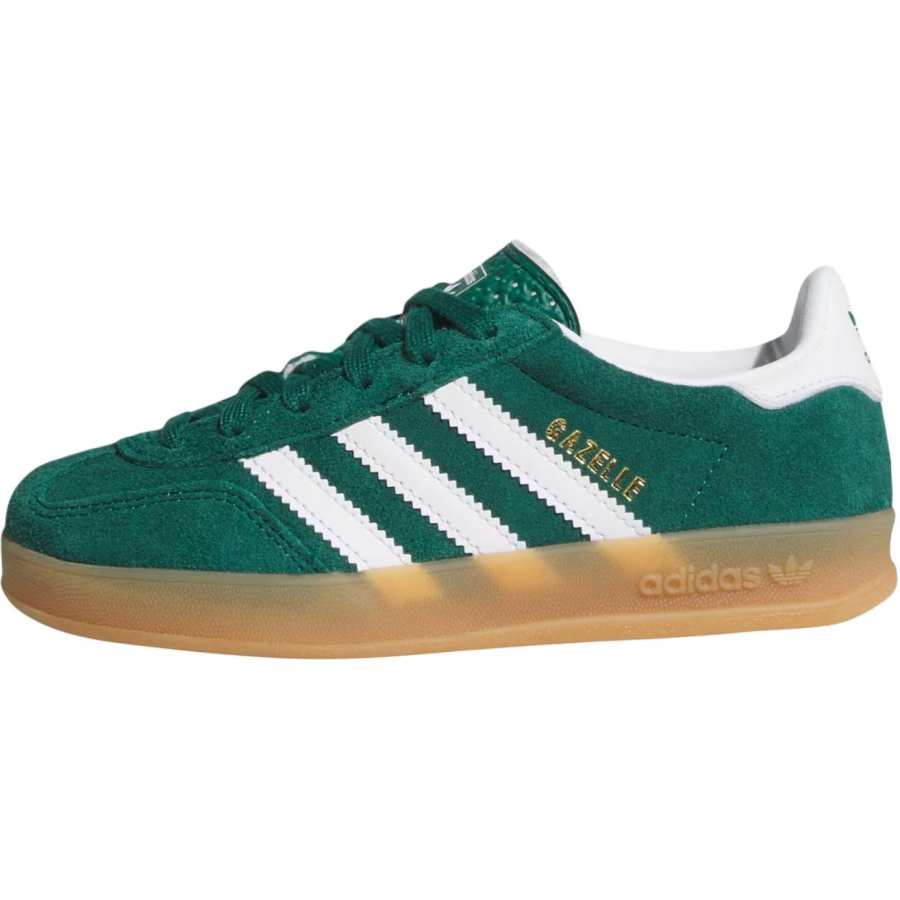 Adidas Originals Gazelle Low top Kids' Skateboarding Shoes Green Kids'