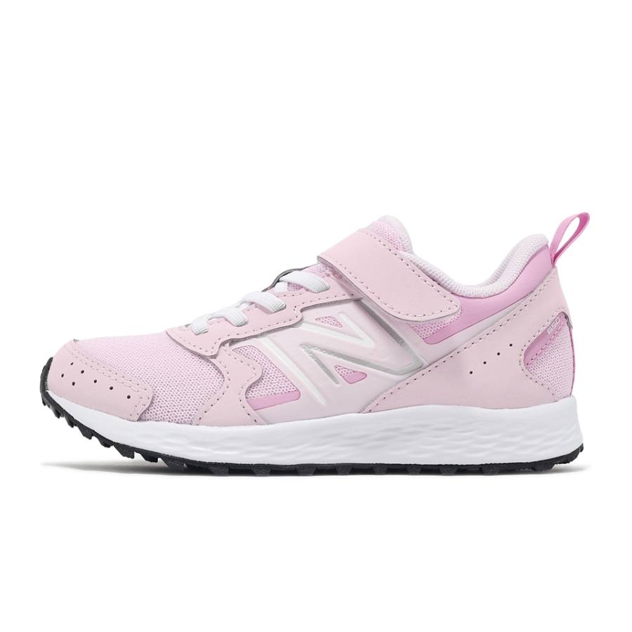 New Balance New Balance NB 650 Comfortable Abrasion Resistant Lightweight Cushioning Low top Kids' Running Shoes Pink