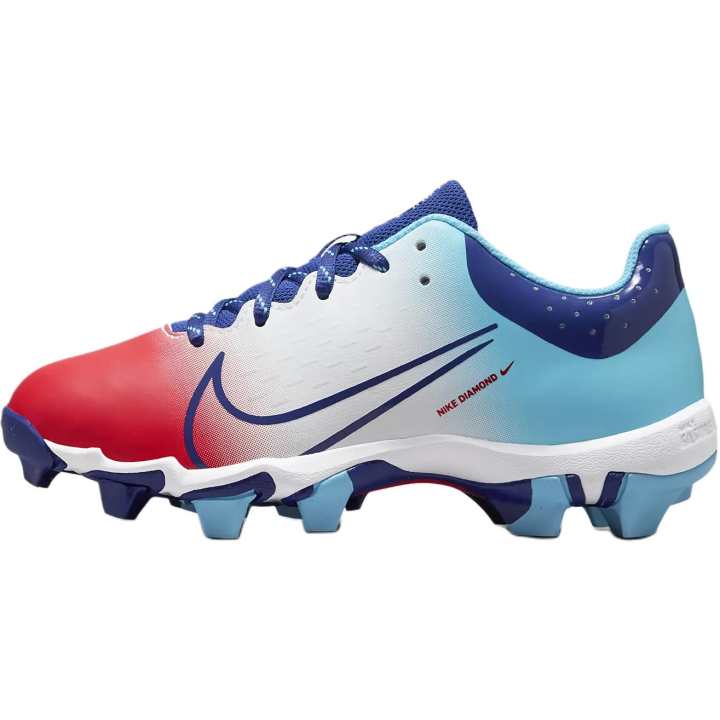 Nike Nike Hyperdiamond 4 Low top Kids' Training Shoes Blue Red White Kids'