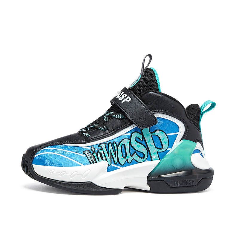 BIG WASP Wave Breaker 2.0 Slip Resistant Abrasion Resistant Low top Children's Basketball Shoes Kids'